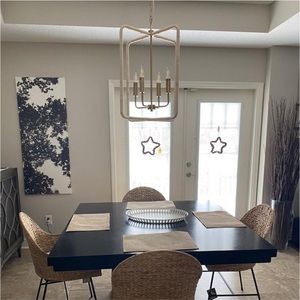 NWOT Lantern Ceiling Pendant Brass - Threshold designed with Studio MCGee